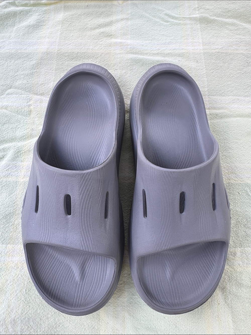 Hoka ORA Recovery Slide 3 Grey Slide Sandals W9 M 7 - Picture 4 of 6
